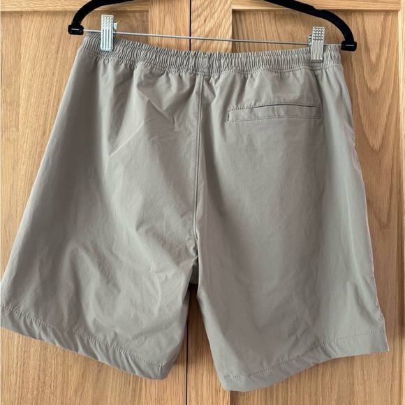Slate & Stone Men's Light Brown Athletic Shorts - Picture 2 of 4